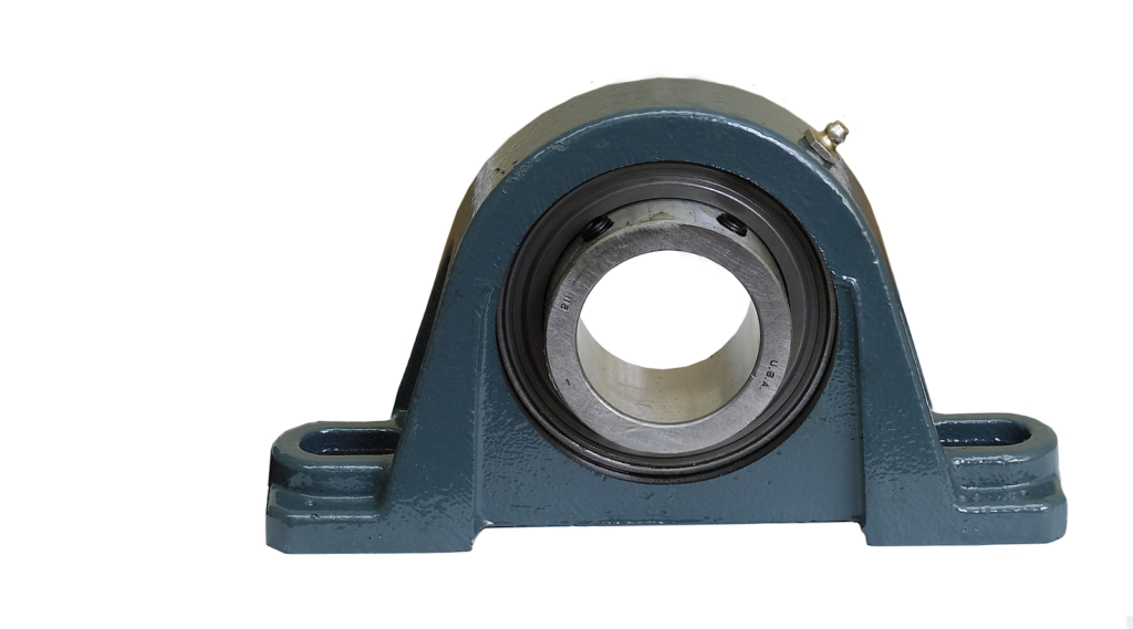 An example of a bushing that is among the most commonly replaced turf harvester parts.